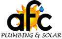 AFC Plumbing & Solar Logo
